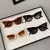 Óculos de Sol Quadrado Vintage - Design Retrô | Estilo Olho de Gato e Retangular | Perfeito para Looks Clássicos e Modernos - comprar online