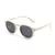 Óculos de Sol Polarizados Redondos para Bebês e Crianças - Proteção UV400, Design Pequeno e Flexível para Meninos e Meninas de 0 a 3 Anos