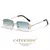 Imagem do Óculos de Sol Retangular Caterside - Modelo Sem Aro com Lente Gradiente UV400 | Estilo Unissex | Perfeito para Atividade ao Ar livre