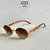 Óculos de Sol Oval Feminino 2024 - Design de Luxo e Estilo Vintage | Lentes de Alta Qualidade | Perfeito para Looks Modernos e Clássicos - loja online