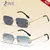 Óculos de Sol Retangular Caterside - Modelo Sem Aro com Lente Gradiente UV400 | Estilo Unissex | Perfeito para Atividade ao Ar livre - Sunset Por do Sol
