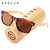 Óculos de Sol BARCUR - Modelo em Bambu e Madeira com Lentes Polarizadas UV400 | Design Ecológico e Estiloso para Homens e Mulheres