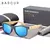 Óculos de Sol BARCUR - Modelo em Bambu e Madeira com Lentes Polarizadas UV400 | Design Ecológico e Estiloso para Homens e Mulheres - comprar online
