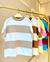 Blusa Listrada - Nude