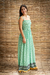 Vestido Tribal - Verde Menta na internet