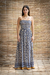 Vestido Tribal - Azul Marinho - comprar online