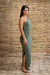 Vestido Longo de malha Lurex
