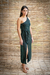 Imagem do Vestido um ombro só - malha Lurex