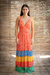 Vestido Multicolor Bali - comprar online