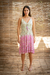 Vestido Curto Brilho - Duo Color - loja online