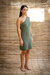 Vestido Curto de malha Lurex na internet