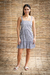 Vestido Tricoline Curto - Atelier Paula Werther