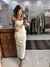 Conjunto Blusa e Saia Midi com Fenda