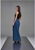Saia Patogê Jeans Longa - comprar online