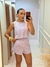 Cropped Girassol Xadrez - comprar online
