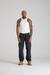 C02CAL03 - CALÇA STRAIGHT GREY DENIM STONE na internet