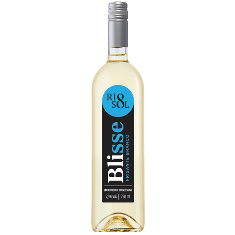 Vinho Frisante Blisse Branco Suave Rio Sol Garrafa 750ml