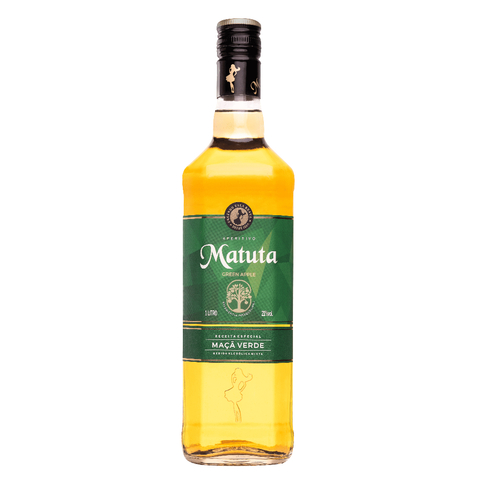 Cachaça Matuta Maça Verde Green Apple 1L