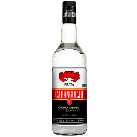 Cachaça Caranguejo Prata 980ml