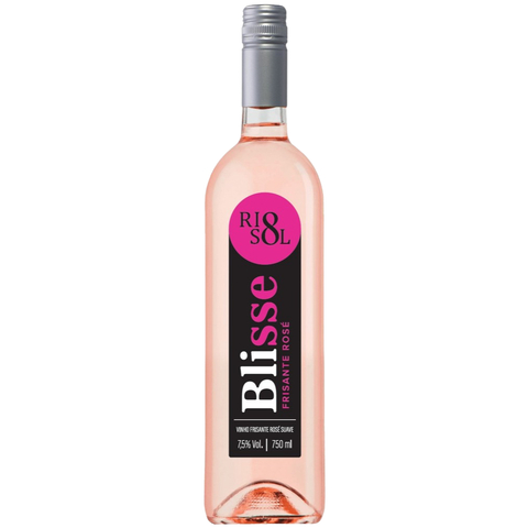 Vinho Frisante Blisse Rosé Suave Rio Sol Garrafa 750ml