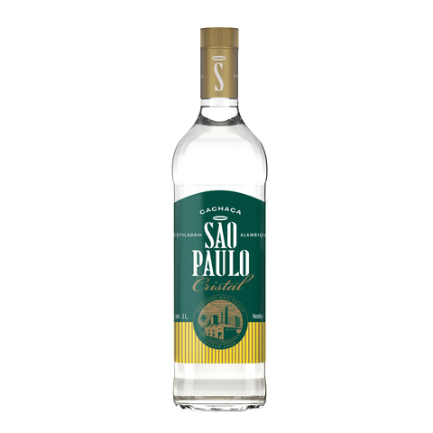 Cachaça São Paulo Cristal 1L