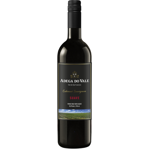 Vinho Fino Tinto Adega do Vale Suave 750ml