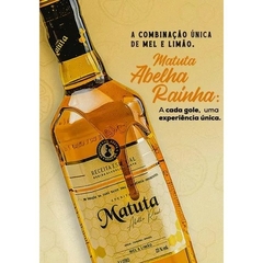 Cachaça Matuta Mel e Limão Abelha Rainha 300ml na internet
