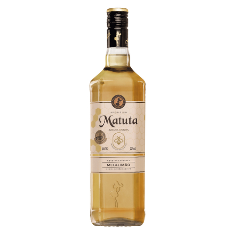 Cachaça Matuta Mel e Limão Abelha Rainha 1L
