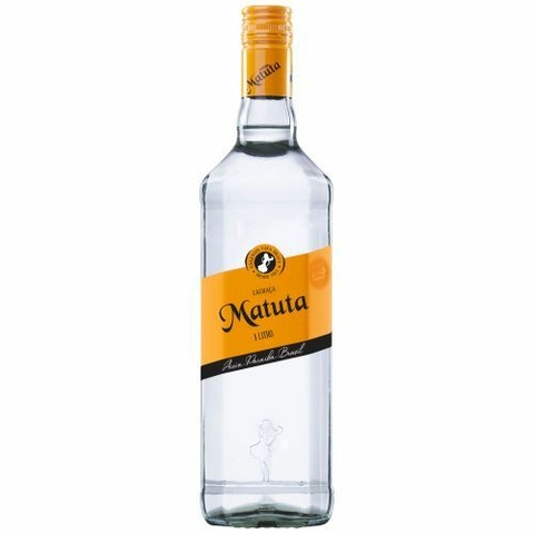 Cachaça Matuta Cristal Original 1L