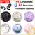 Auriculares inalámbricos BT AI con traducción de idiomas en tiempo Real, 144 i