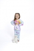 Pijama MiniTrends Manga Longa Unicórnio