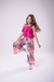 Conjunto Calça MiniTrends Rosa Flor - Loja Mini Trends