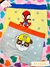 Kit 2 Cuecas MiniTrends Homem Aranha + Rubble