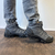 Zapatillas Trekking Bota Hombre Outdoor Senderismo Pw033 Gris en internet