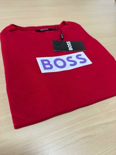 Camisa Hugo boss I Patch Violet - comprar online