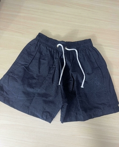 Shorts em linho PRETO