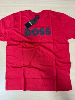Camisa Hugo Boss Importada I Big Logo Patch