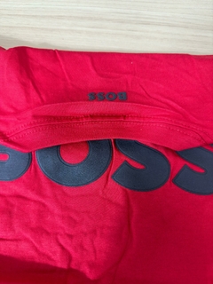 Camisa Hugo Boss Importada I Big Logo Patch na internet