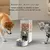 Alimentador Automático para Animais de Estimação - Gaiola Suspensa com Tigela de 1,2L na internet