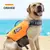 Colete salva-vidas para a segurança do seu animal de estimação, ajustável reflexivo na piscina ou surf. - PetPituxa Store