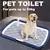 Vaso Sanitário de Plástico para Treinamento de Cães – Praticidade, Higiene e Conforto! na internet