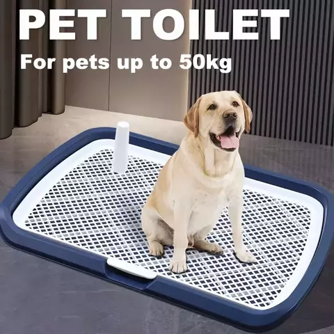 Vaso Sanitário de Plástico para Treinamento de Cães – Praticidade, Higiene e Conforto!