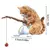 Adicione Estilo e Charme ao Seu Aquário com a Estátua de Gato para Decoração de Tanque de Peixes - loja online