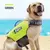 Colete salva-vidas para a segurança do seu animal de estimação, ajustável reflexivo na piscina ou surf. - comprar online