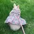 Conjunto de Vestido e Trela para Coelhos | Conforto e Estilo para o Seu Pet!