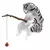 Imagem do Adicione Estilo e Charme ao Seu Aquário com a Estátua de Gato para Decoração de Tanque de Peixes