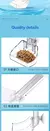 Tubo de Alimentação Acrílico para Proteção | Design Anti-Preso | Alimentador Ideal para Seu Pet