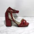 Sandalia Leah Rojo | 795 - comprar online