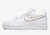 Nike AIR Force WHITE & GOLD en internet