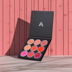 PALETA BLUSHED CHEEKS DE RUBORES X9 ATENEA ORIGINAL - tienda en línea